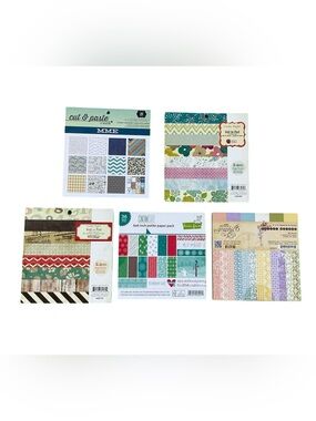 Paper Pad (Bundle of 5) 6"x6" Pads